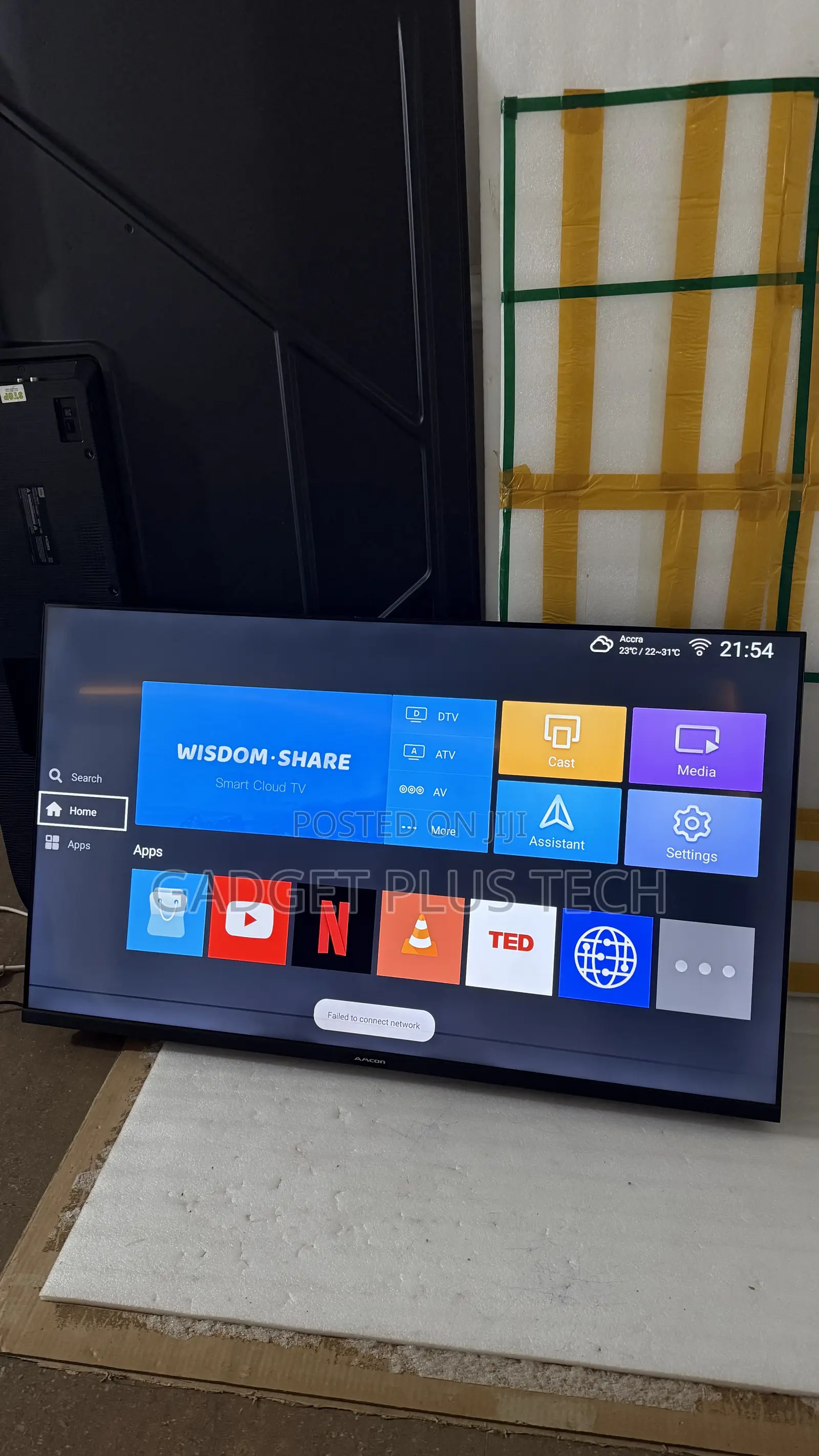 50” Amcon Andriod TV (Horizontal Line in the Screen)