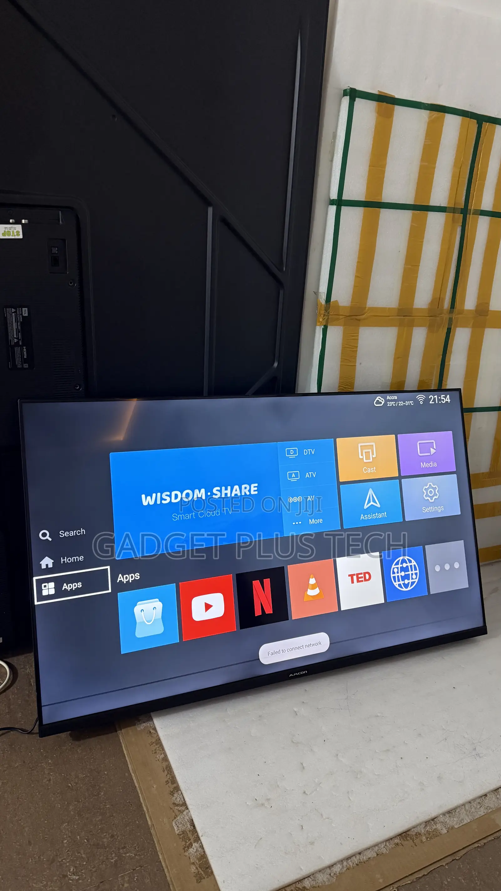 50” Amcon Andriod TV (Horizontal Line in the Screen)