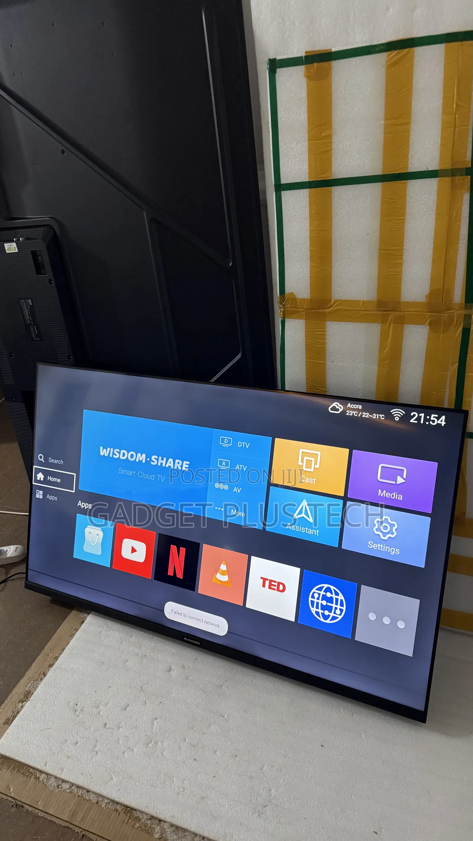 50” Amcon Andriod TV (Horizontal Line in the Screen)