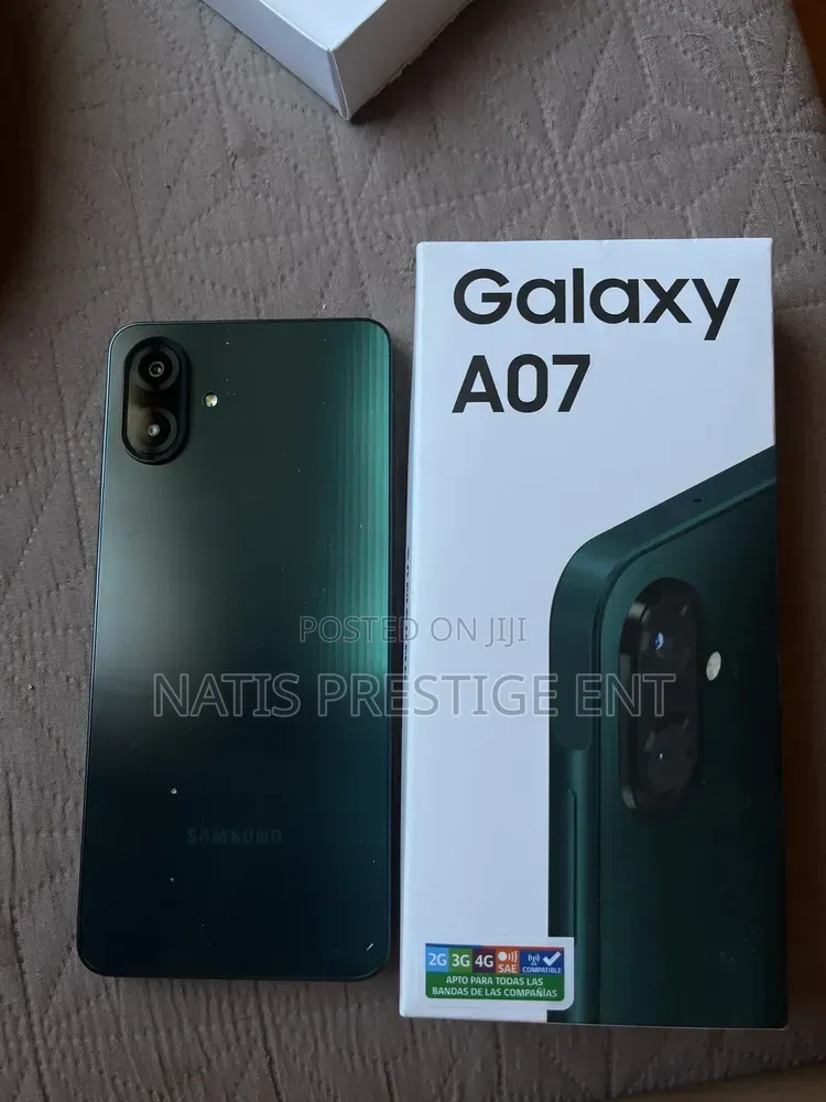 New Samsung Galaxy A07 4G 128 GB Black