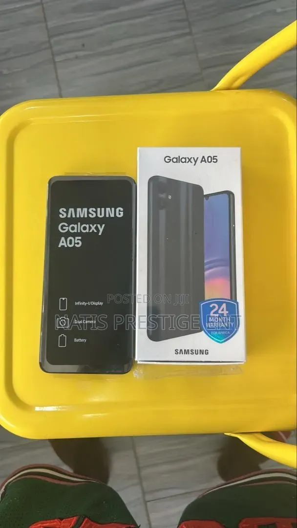 New Samsung Galaxy A05 64 GB Black