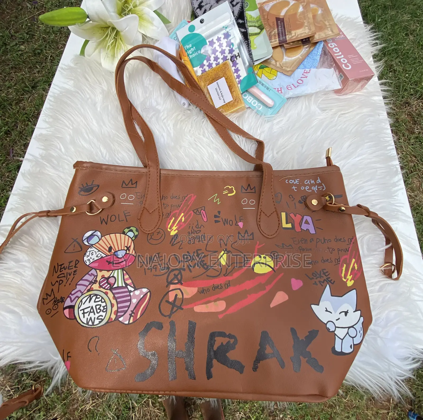 New Women’s 2025 Shrak Anime Totebag