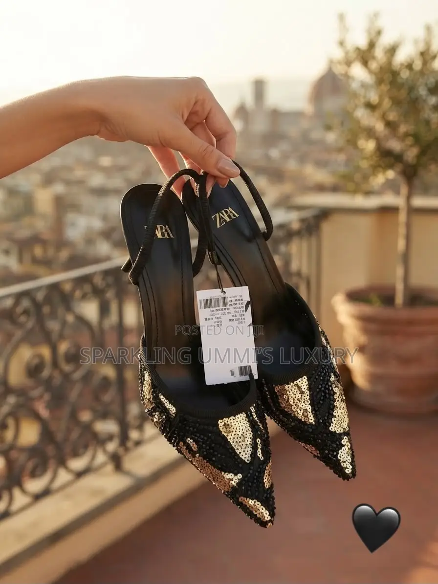 Zara Slingback Heels