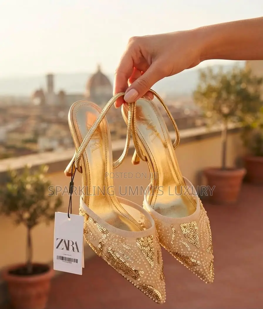 Zara Slingback Heels
