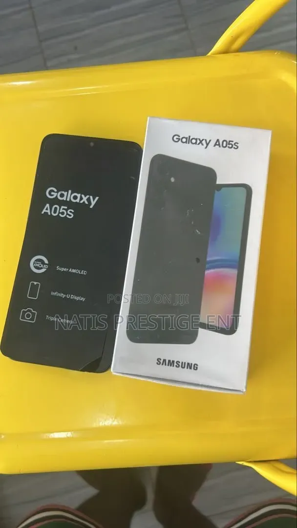 New Samsung Galaxy A05s 128 GB Black