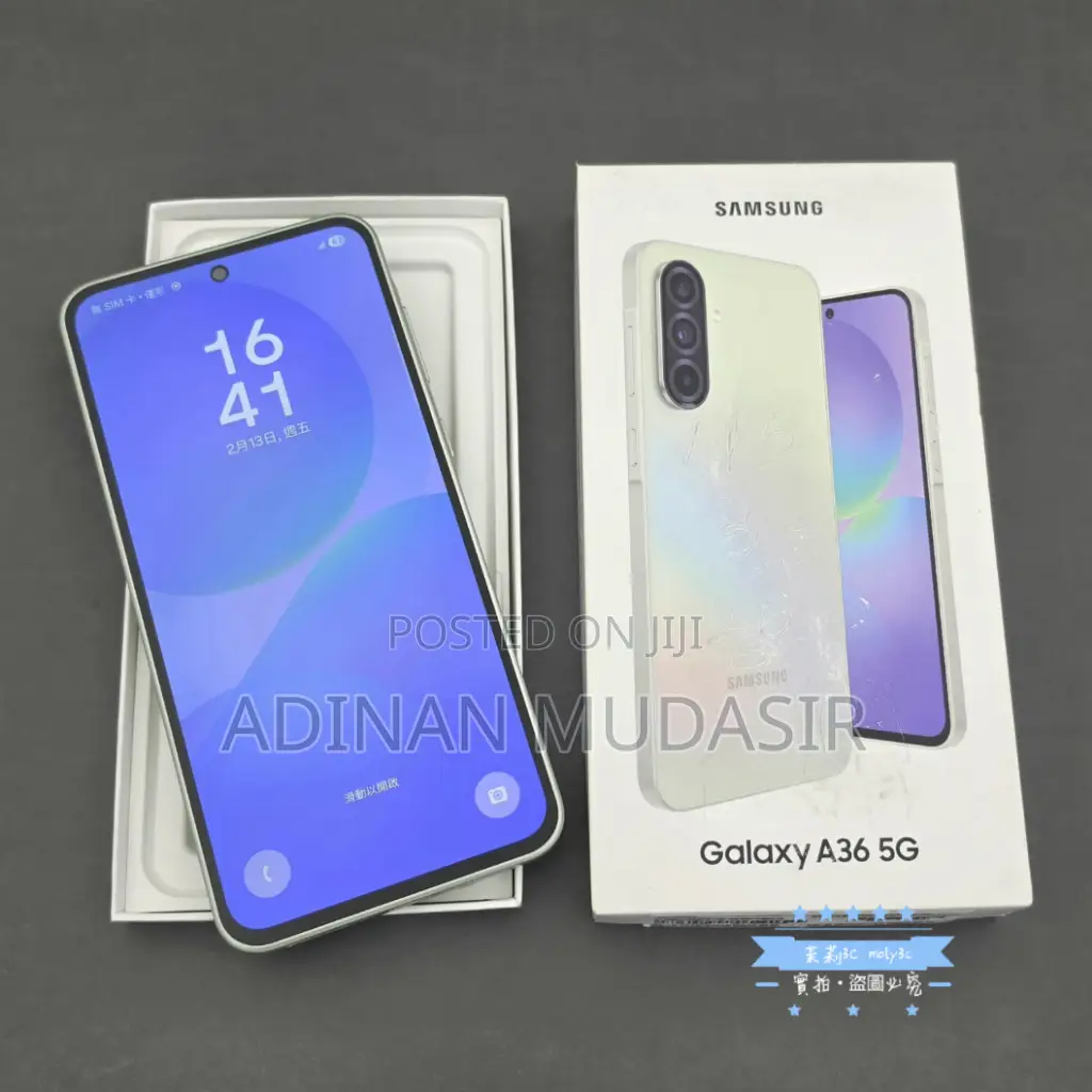 New Samsung Galaxy A36 256 GB Blue