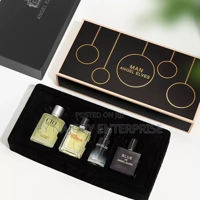 4PCS Men’s Luxury Perfume Gift Set – Long-Lasting Fragrance