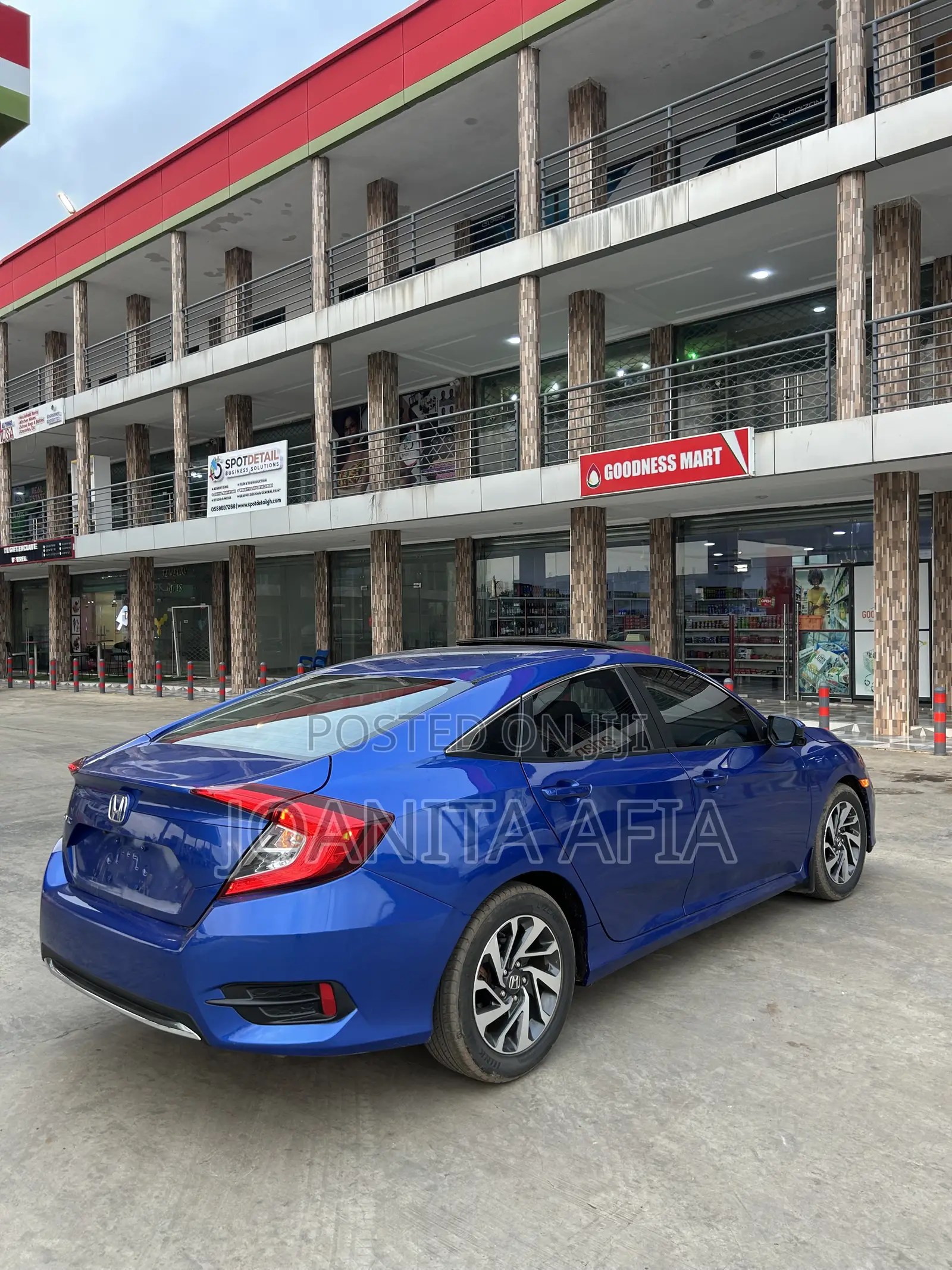 Honda Civic EX 2021 Blue
