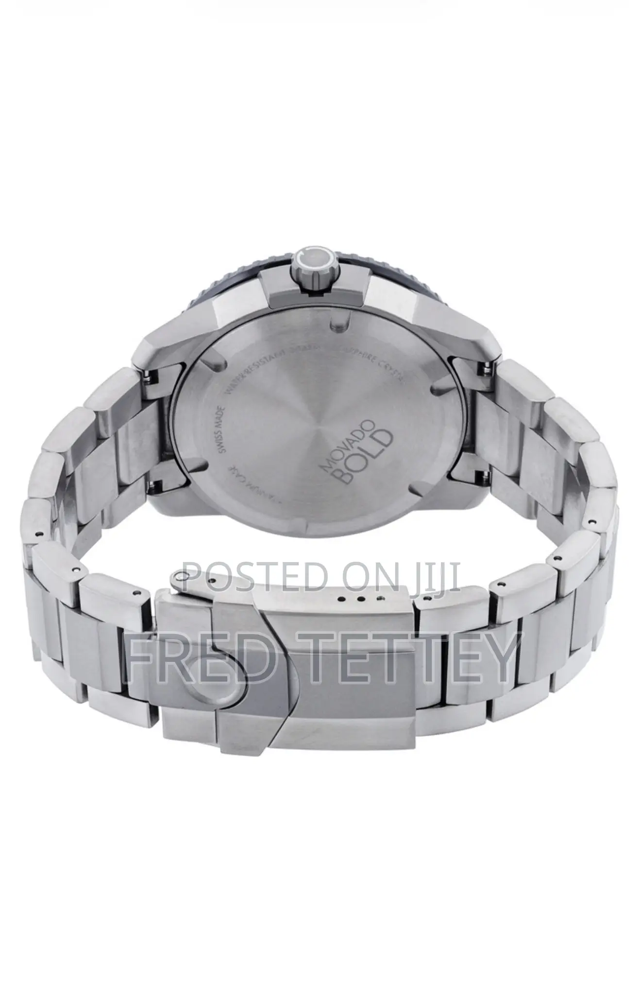 Movado Bold Titanium Quartz Blue Dial 45mm Men's Watch