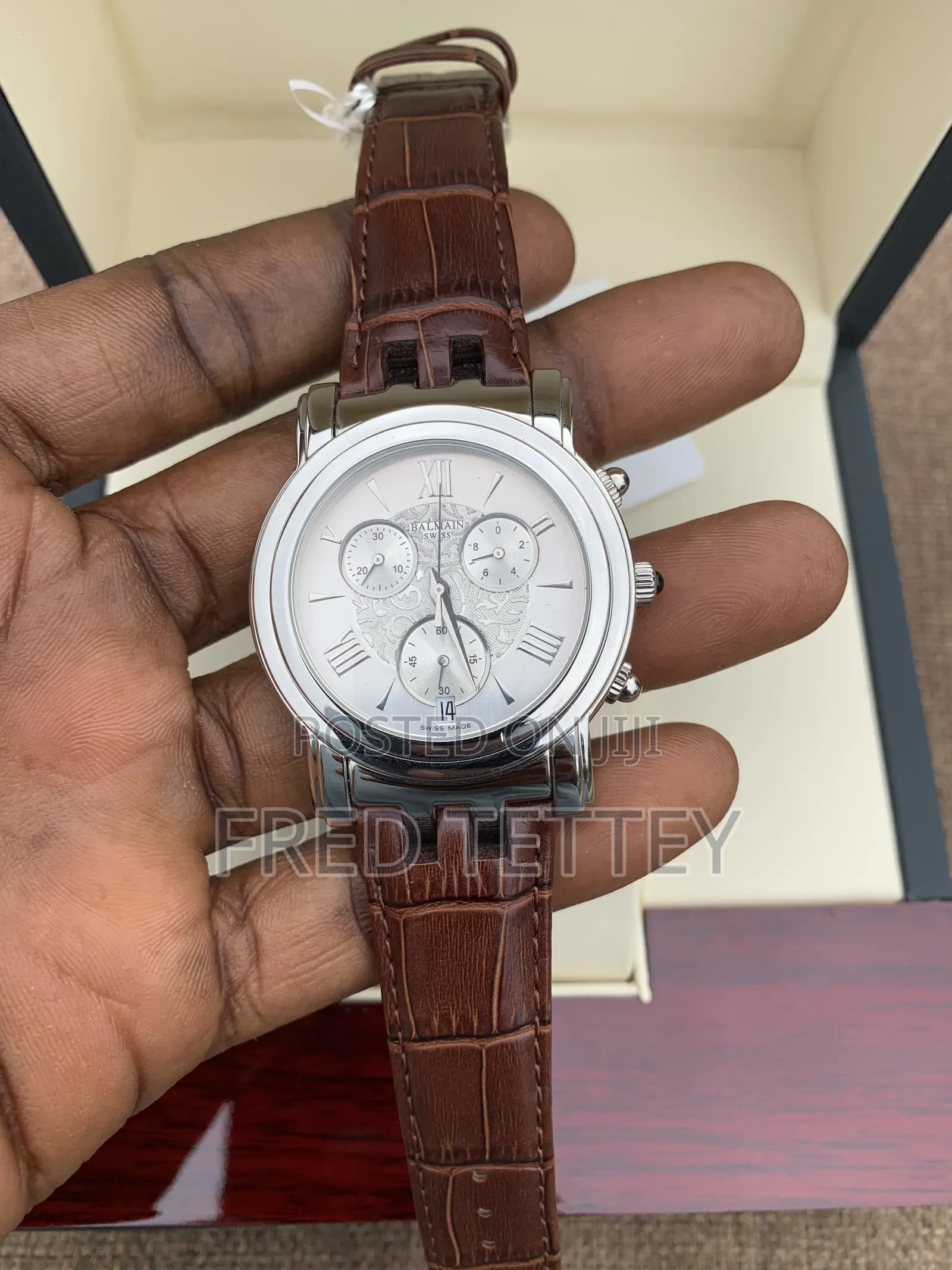 Balmain Madrigal Swiss Made 43mm Chronograph Men