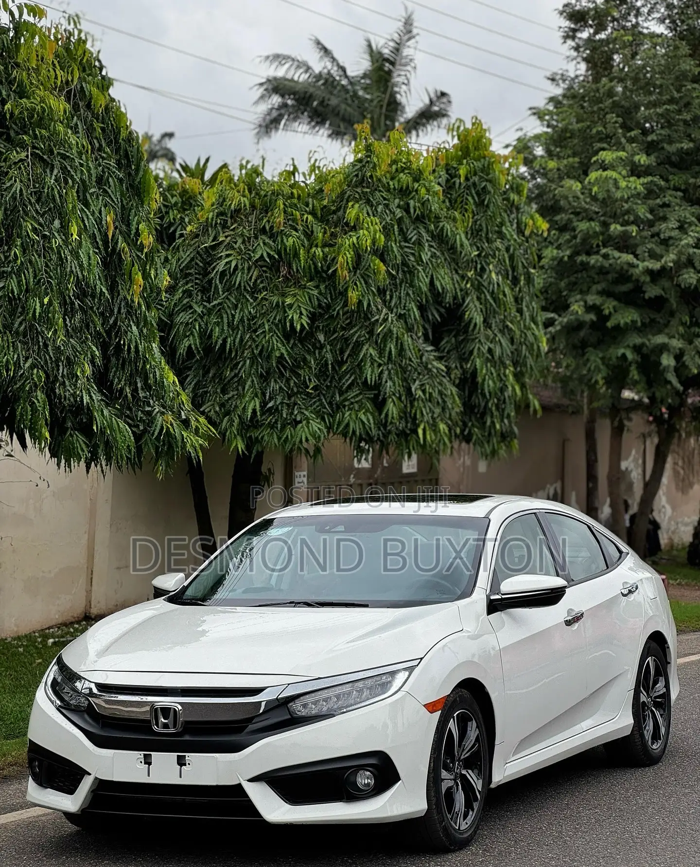 Honda Civic Touring 4dr Sedan (1.5L 4cyl) 2016 White