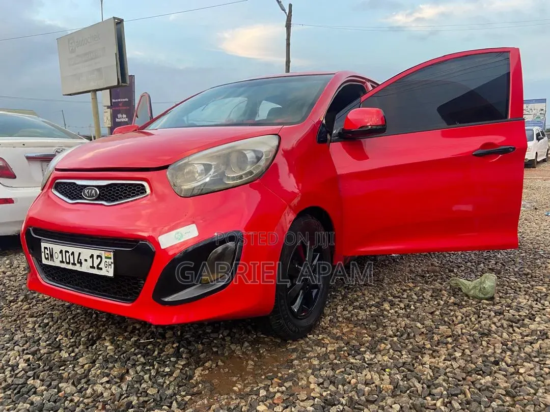 Kia Morning 2012 Red