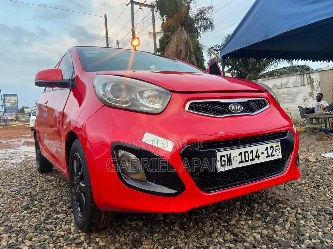 Kia Morning 2012 Red