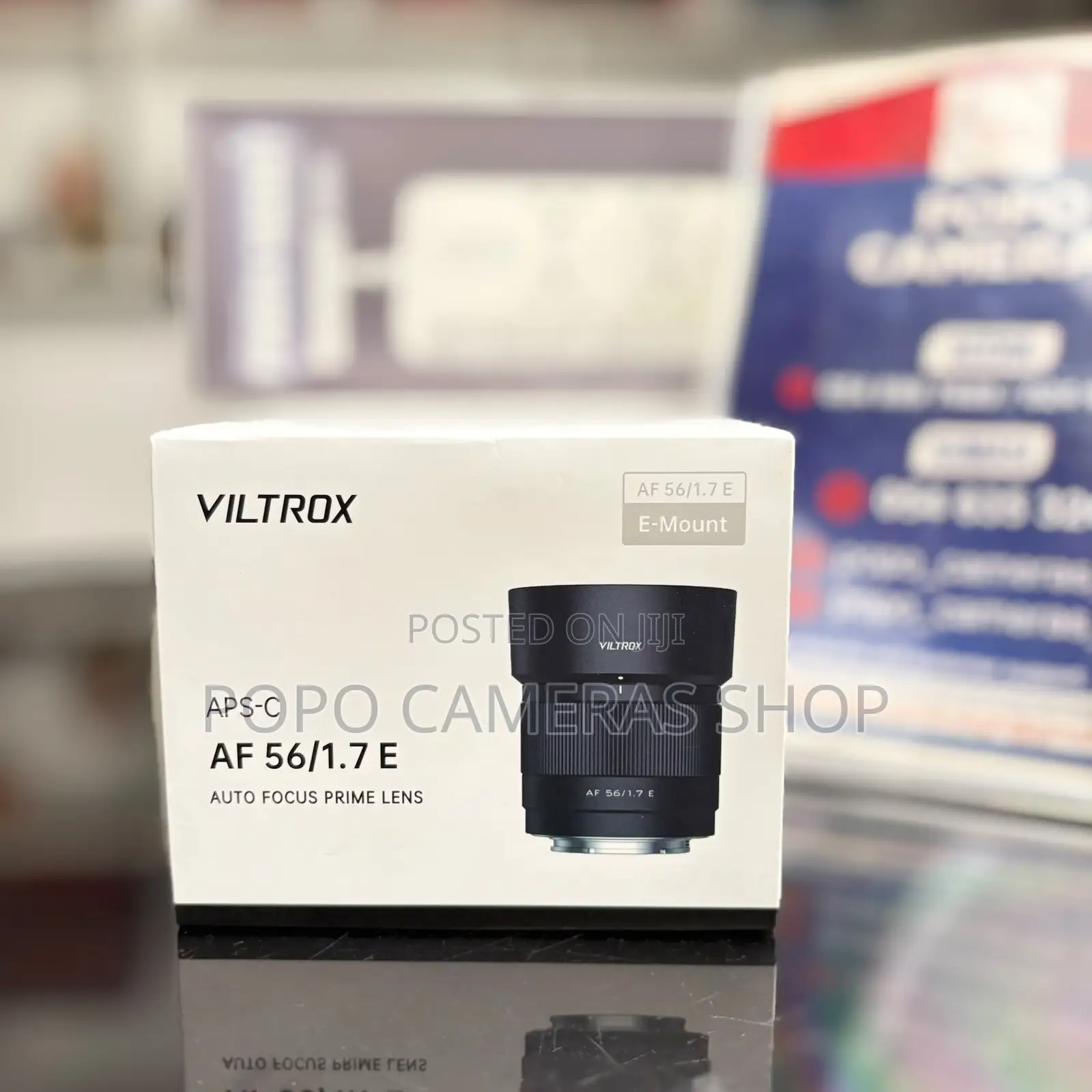 Viltrox AF 56mm F/1.7 E Lens (Sony E, Black)