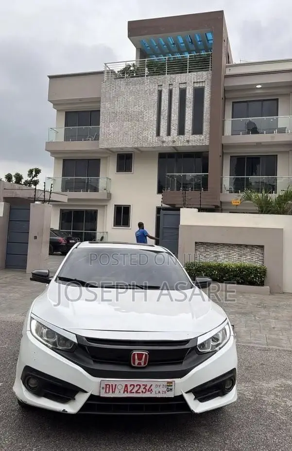 Honda Civic EX Sedan 2018 White