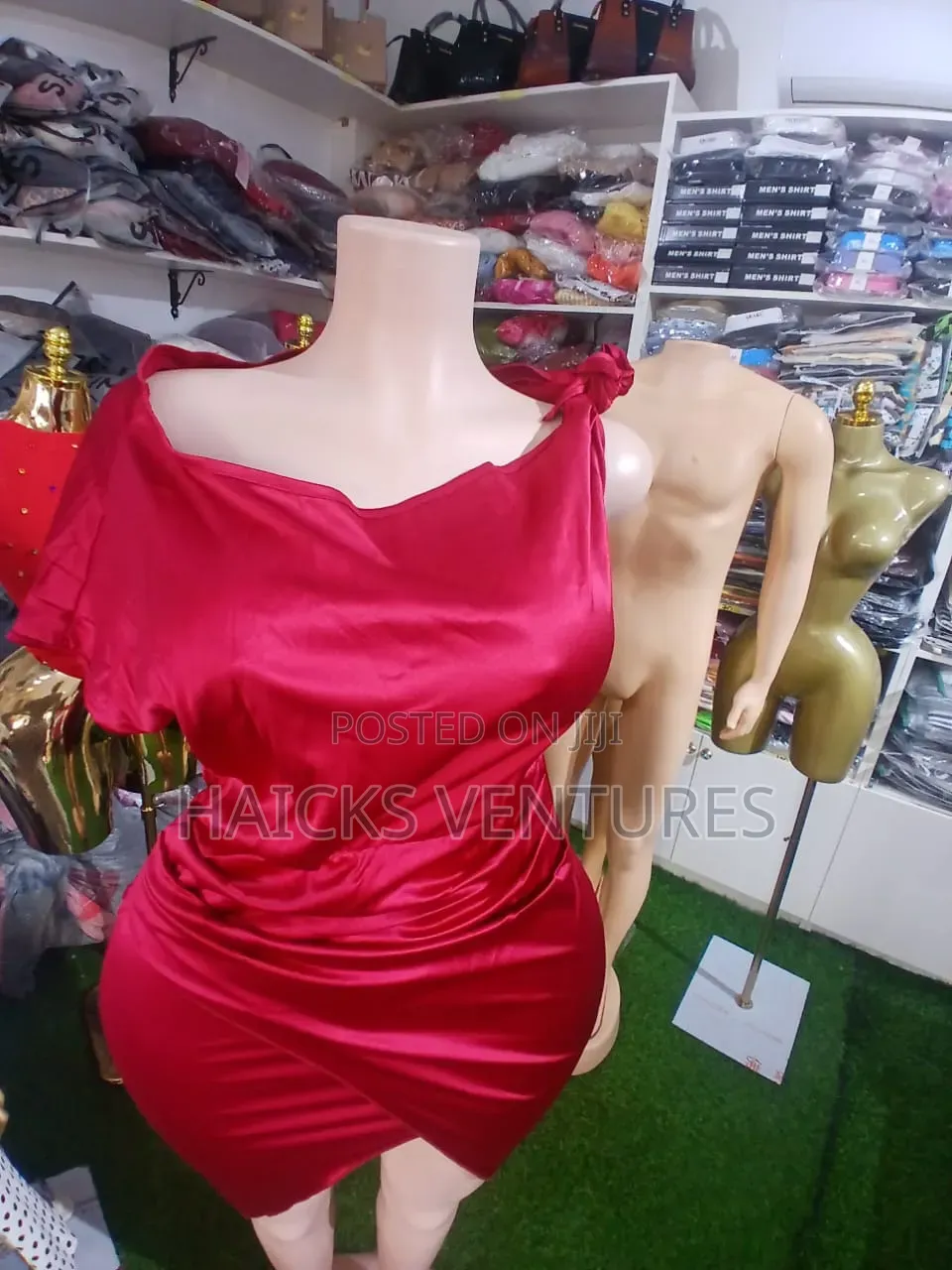 Quality Royal Satin Dress for Ladies