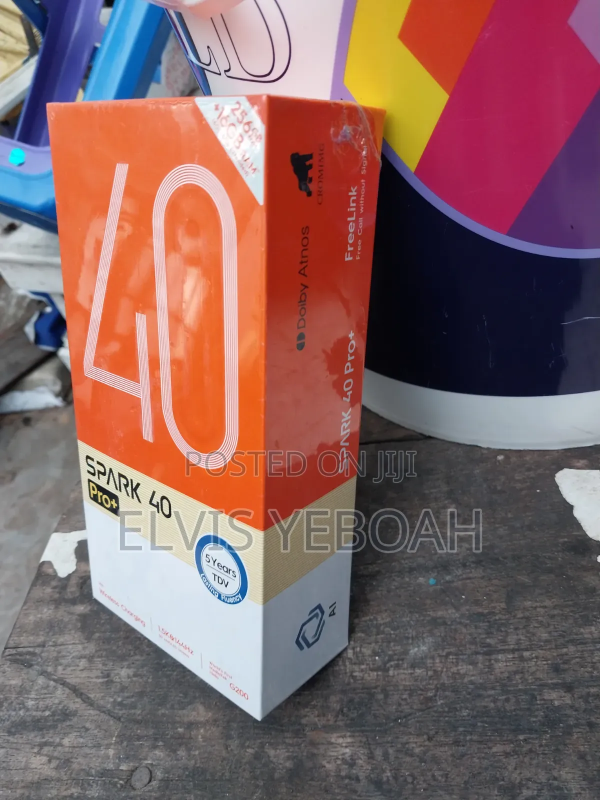 New Tecno Spark 40 Pro+ 256 GB Gray