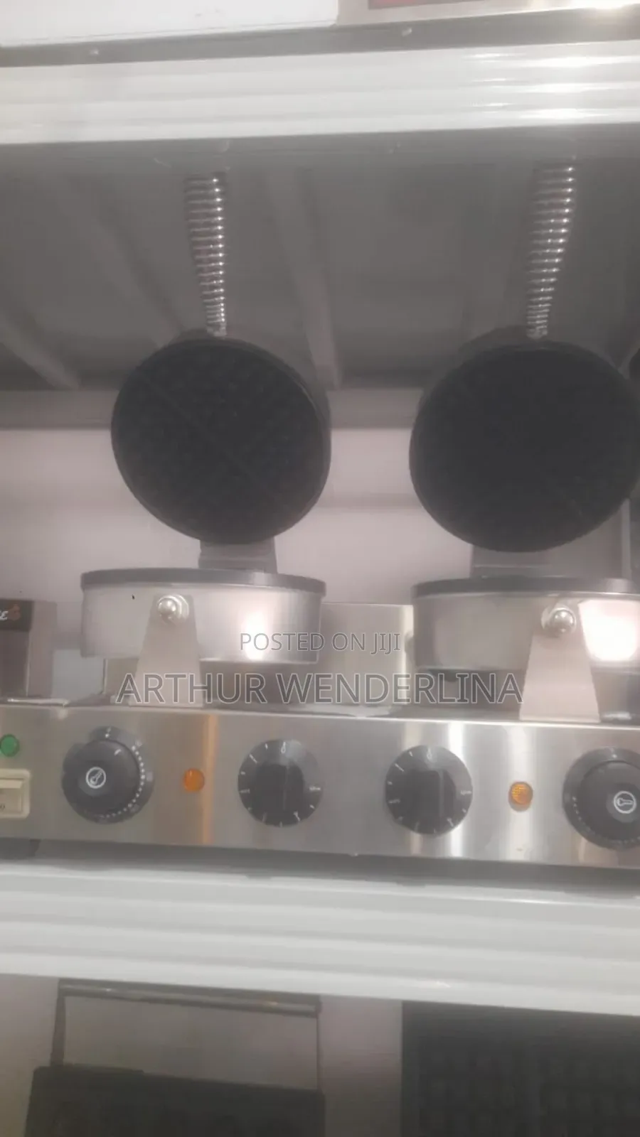 Commercial Double Electric Waffle Maker.