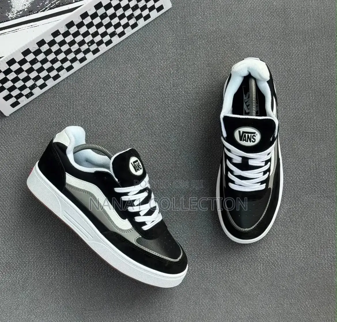 Vans Skate Estazzo Black/White Sneakers