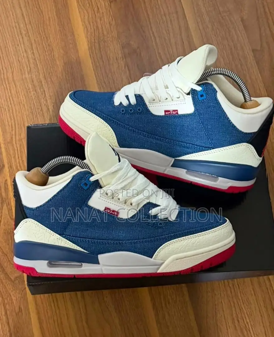 Levi’s X Air Jordan 3 Retro SP “Denim” Sneakers