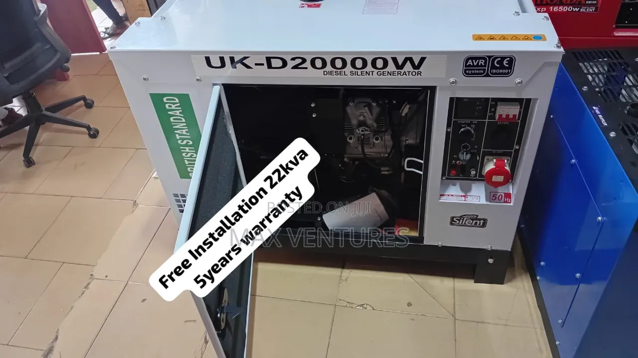 Perkins 22kVA Silent Diesel Generator – Premium Quality 22kva