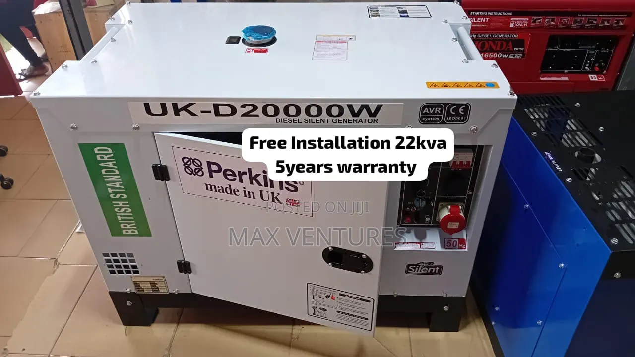 Industrial Perkins 22kVA Diesel Generator for Sale 22kva