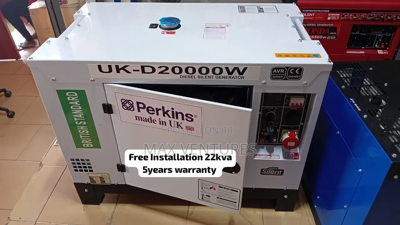 Perkins 22kVA Generator – Stable Power Every Day 22kva