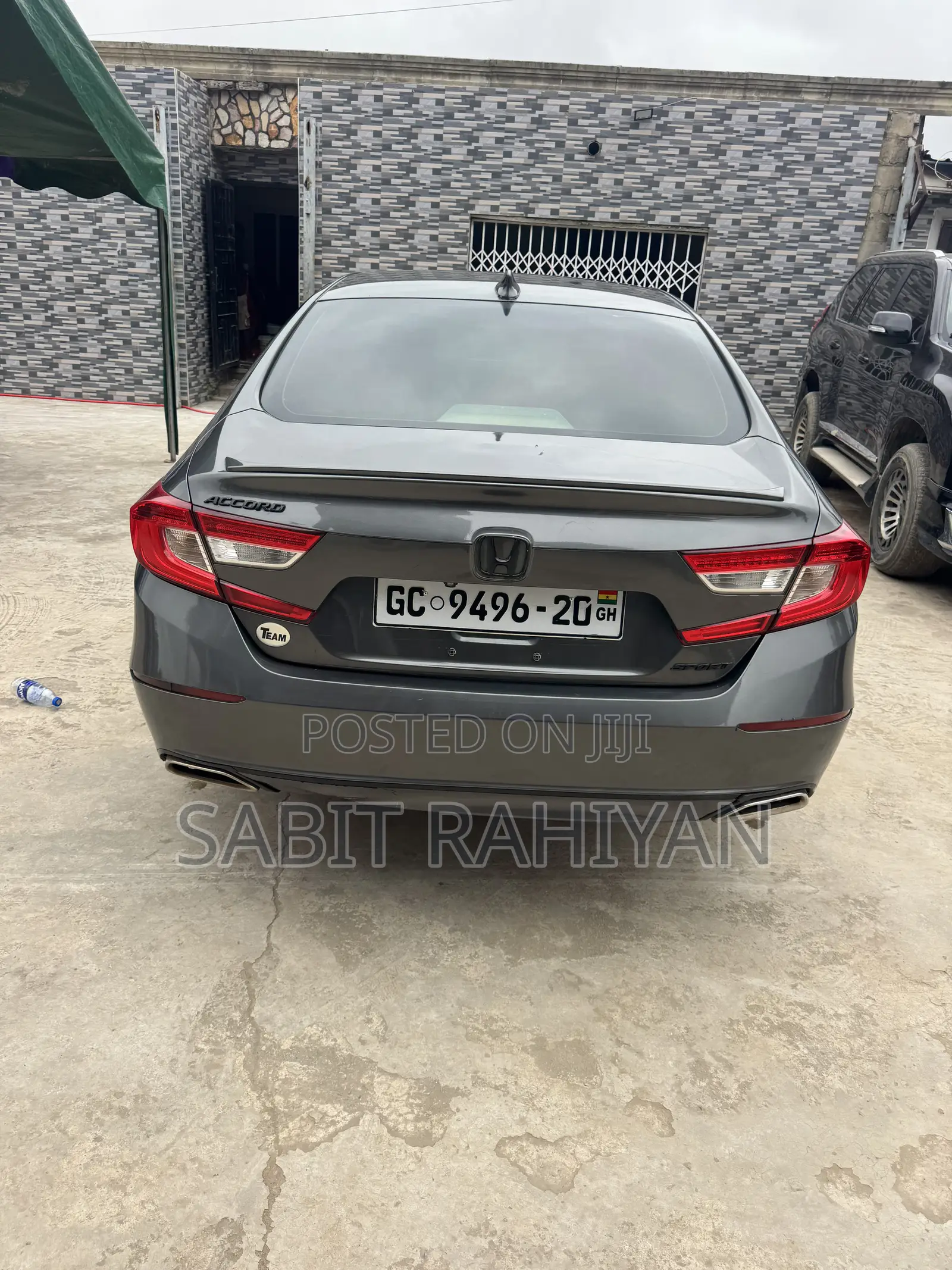 Honda Accord Sport 2018 Gray