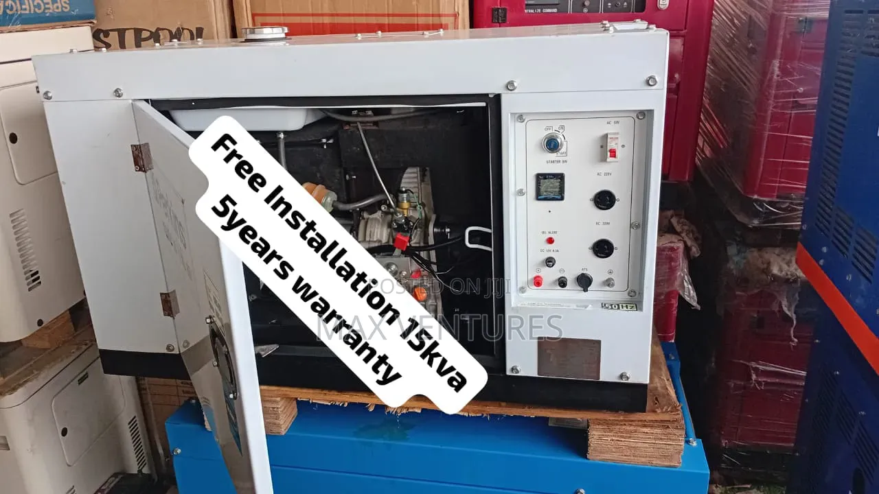 Heavy-Duty Perkins 15kVA Diesel Generator for Homes Offices