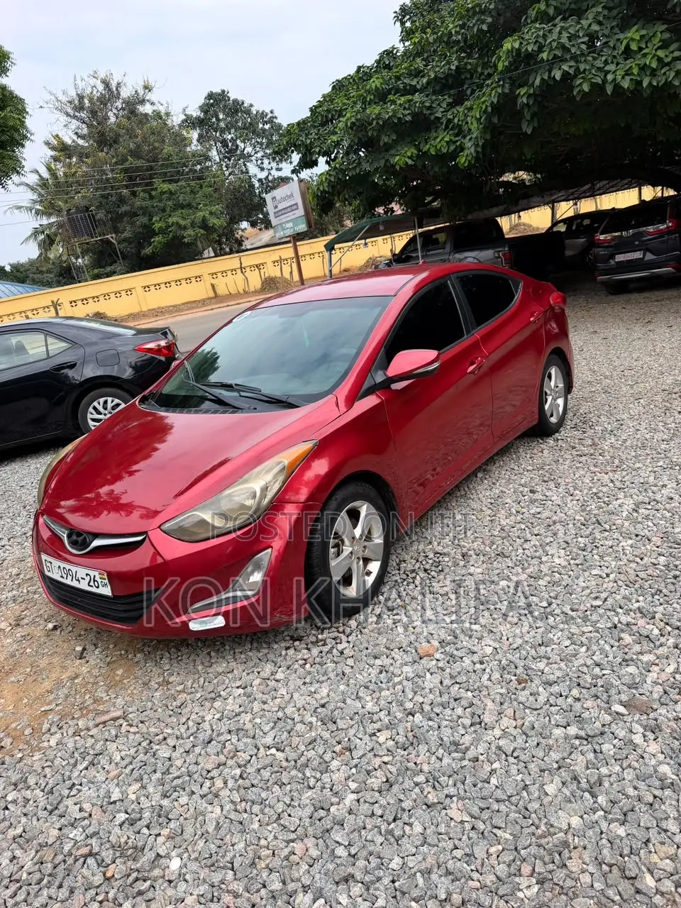 Hyundai Elantra 2013 Red