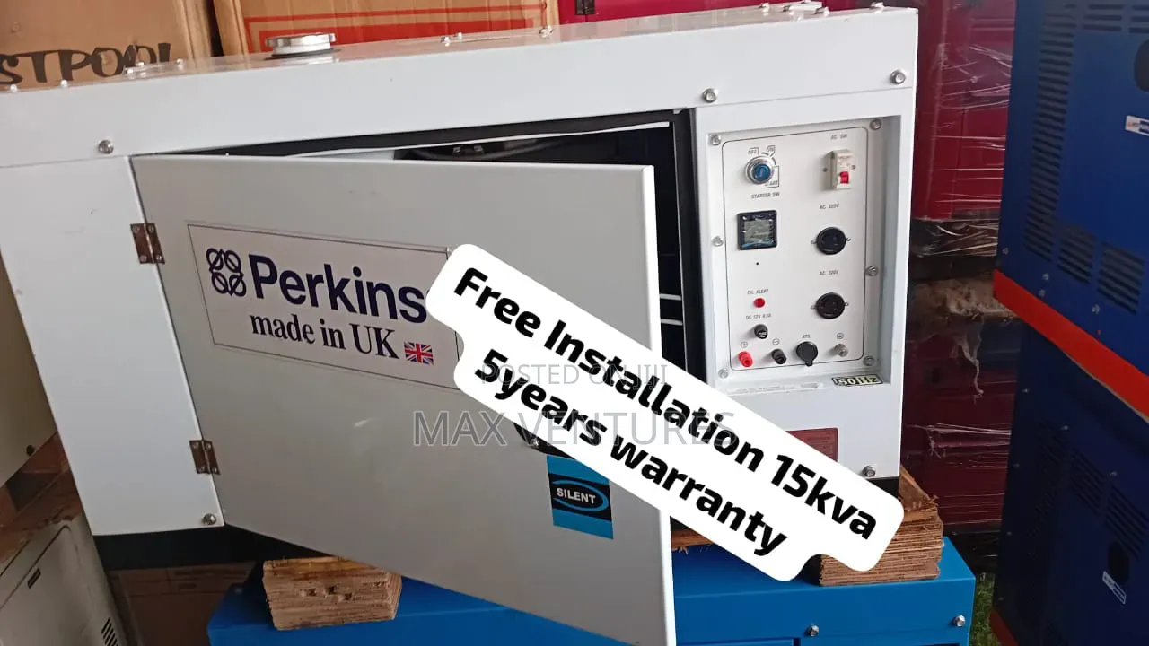 Perkins 15kVA Silent Diesel Generator – High Efficiency 15kVA