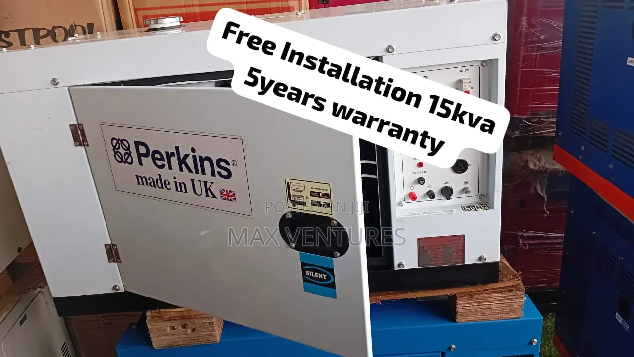 Perkins 15kVA Silent Diesel Generator – High Efficiency 15kVA