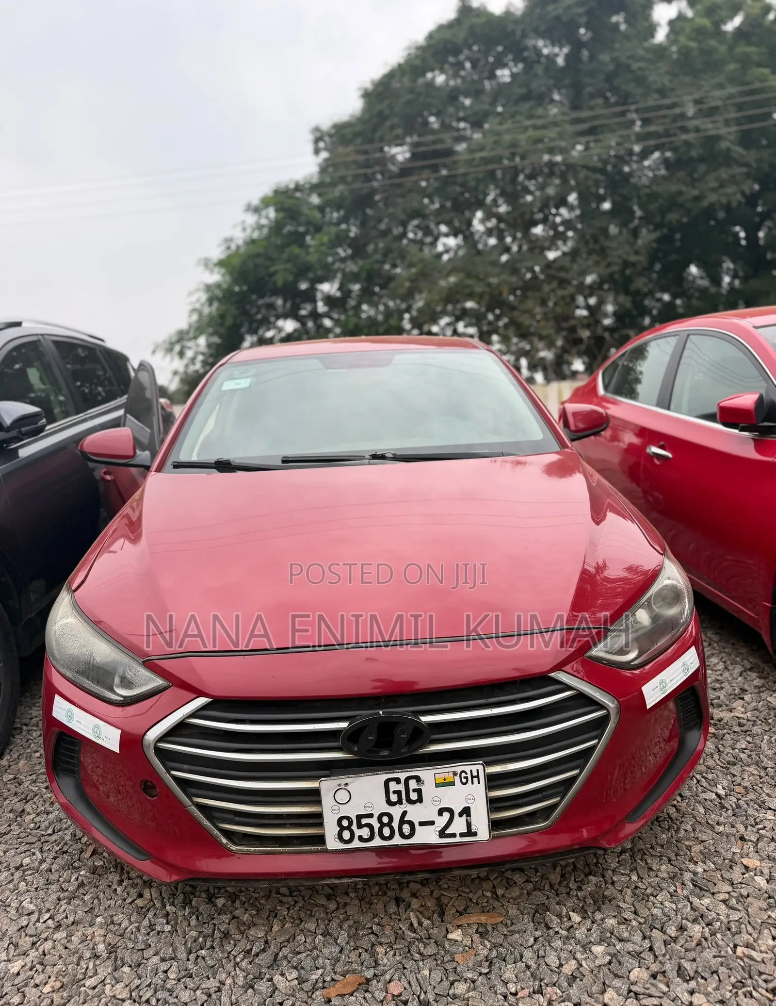 Hyundai Elantra 2017 Red