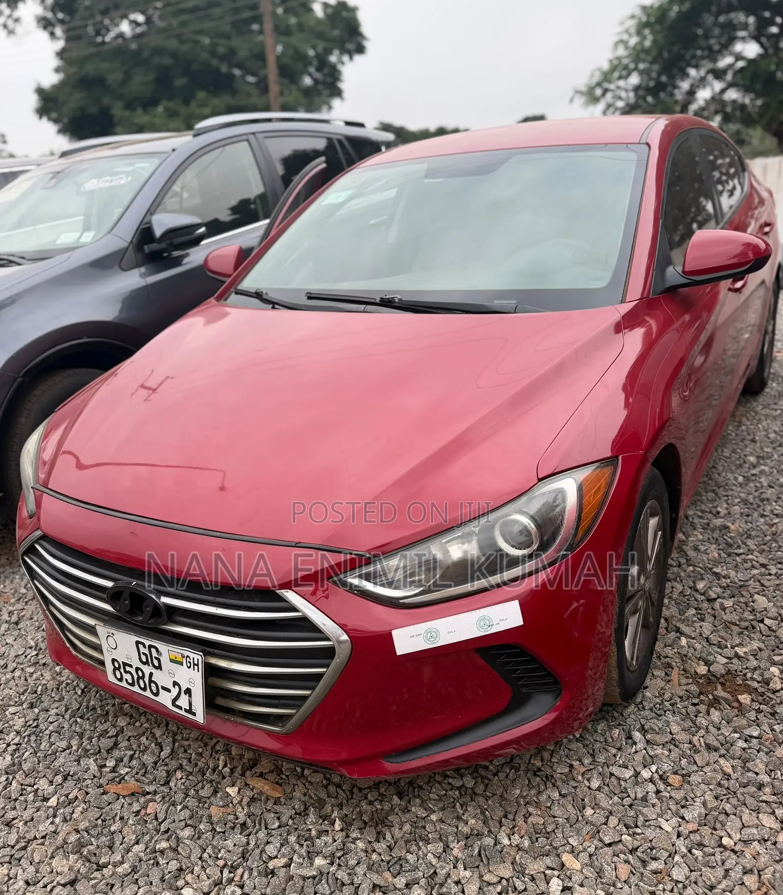 Hyundai Elantra 2017 Red