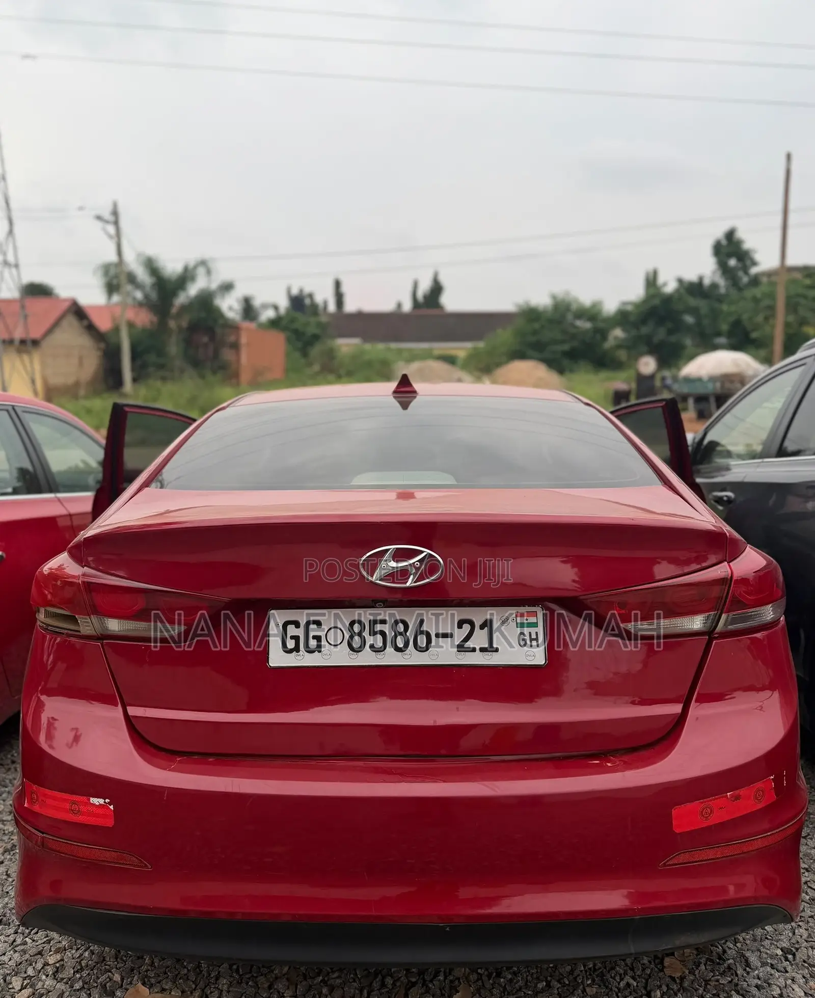 Hyundai Elantra 2017 Red