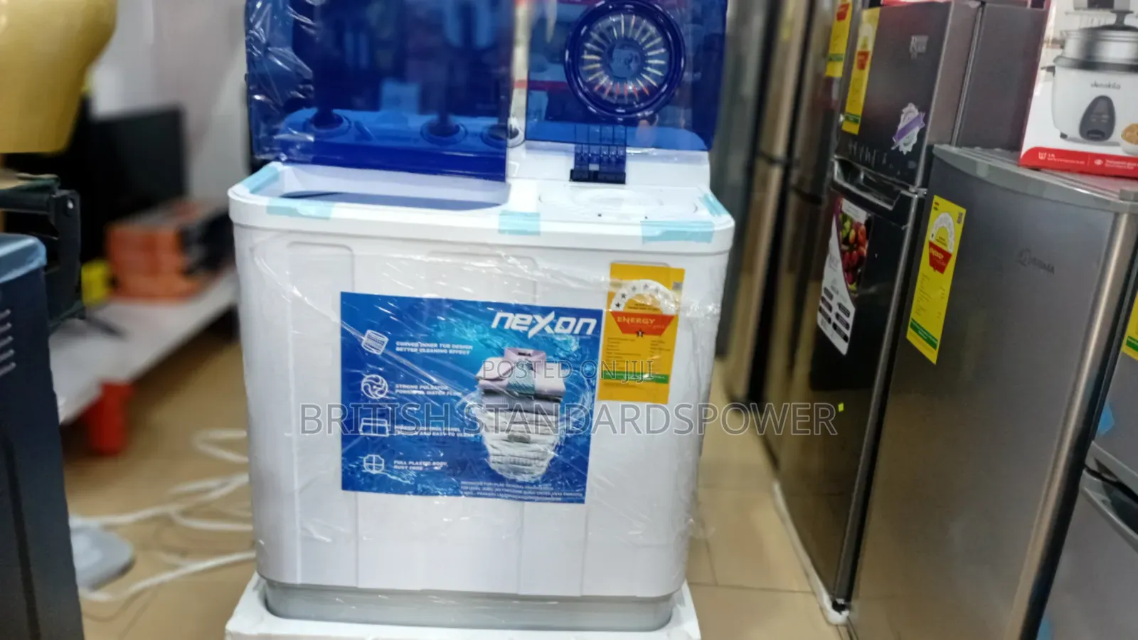Spacious Drum 7kg Top Load Nexon Washing Machine