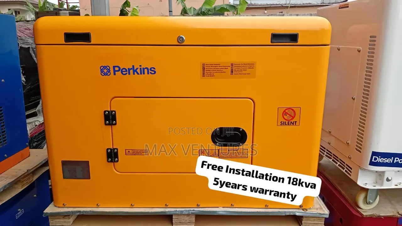 Heavy-Duty Perkins 18kVA Generator for Homes Businesses 18kva