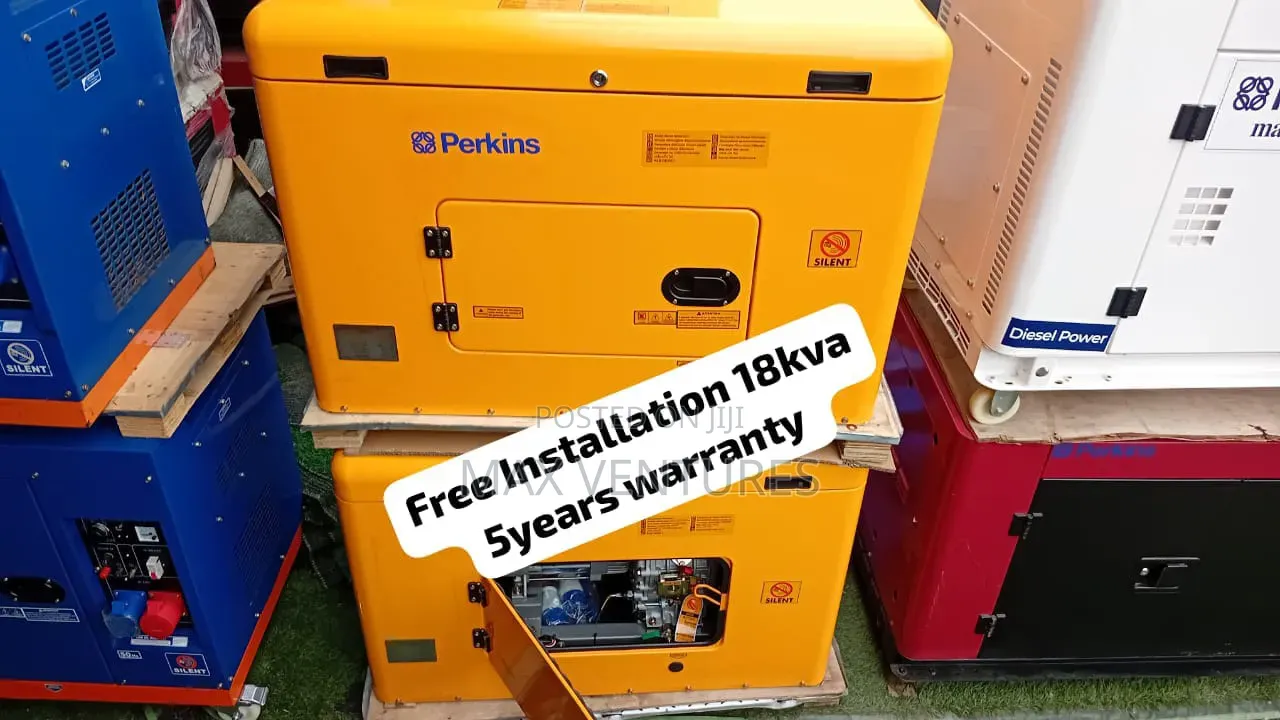 Perkins 18kVA Silent Diesel Generator – Limited Stock 18kva