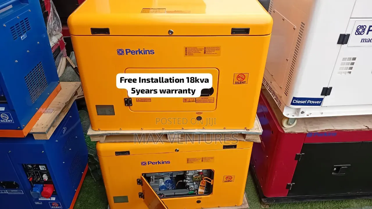 Perkins 18kVA Silent Diesel Generator – Limited Stock 18kva