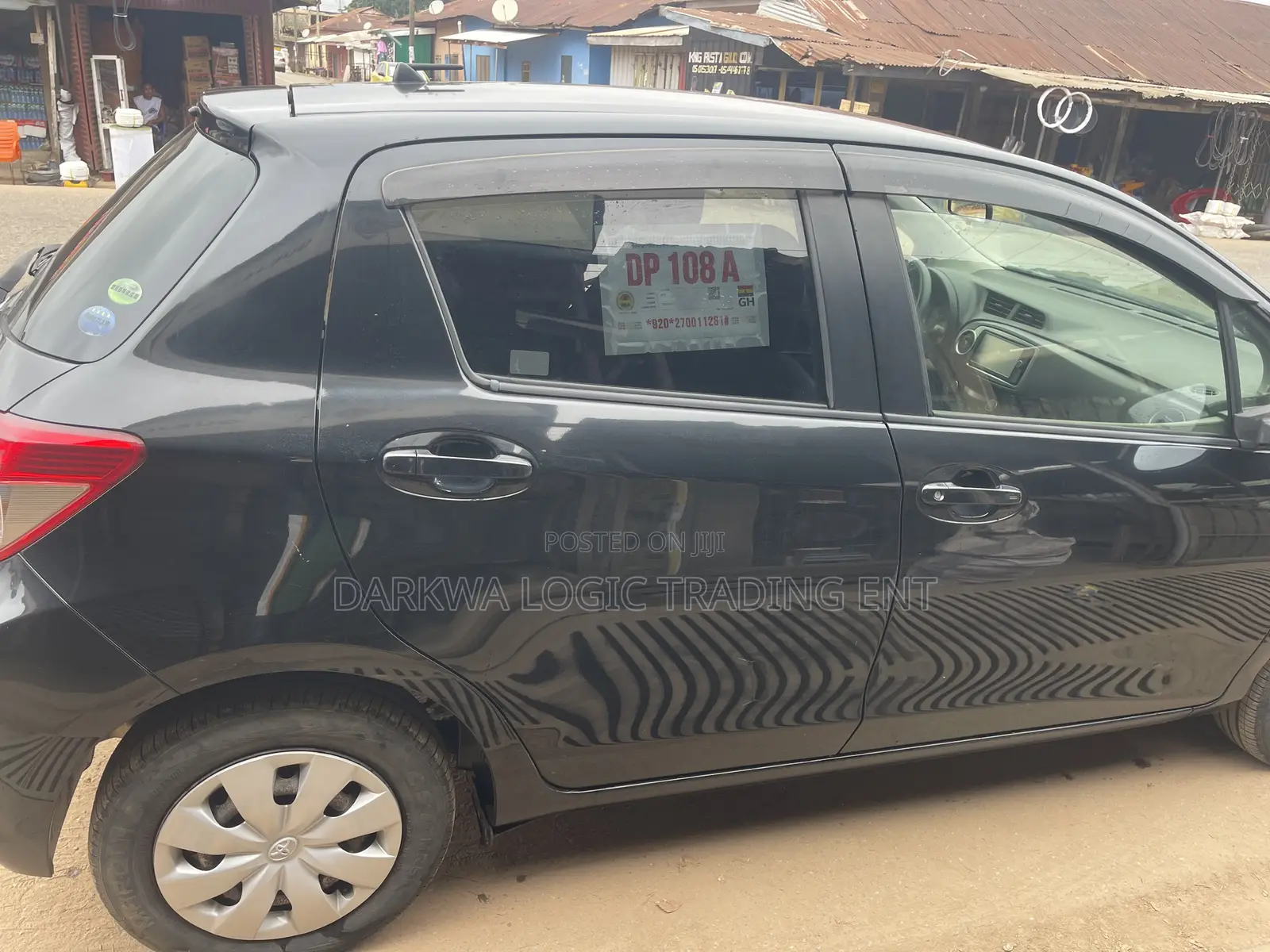 Toyota Vitz 2014 Matt Black