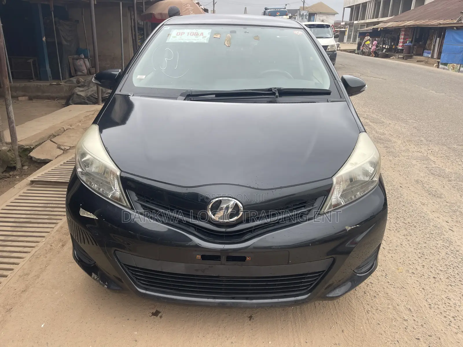 Toyota Vitz 2014 Matt Black