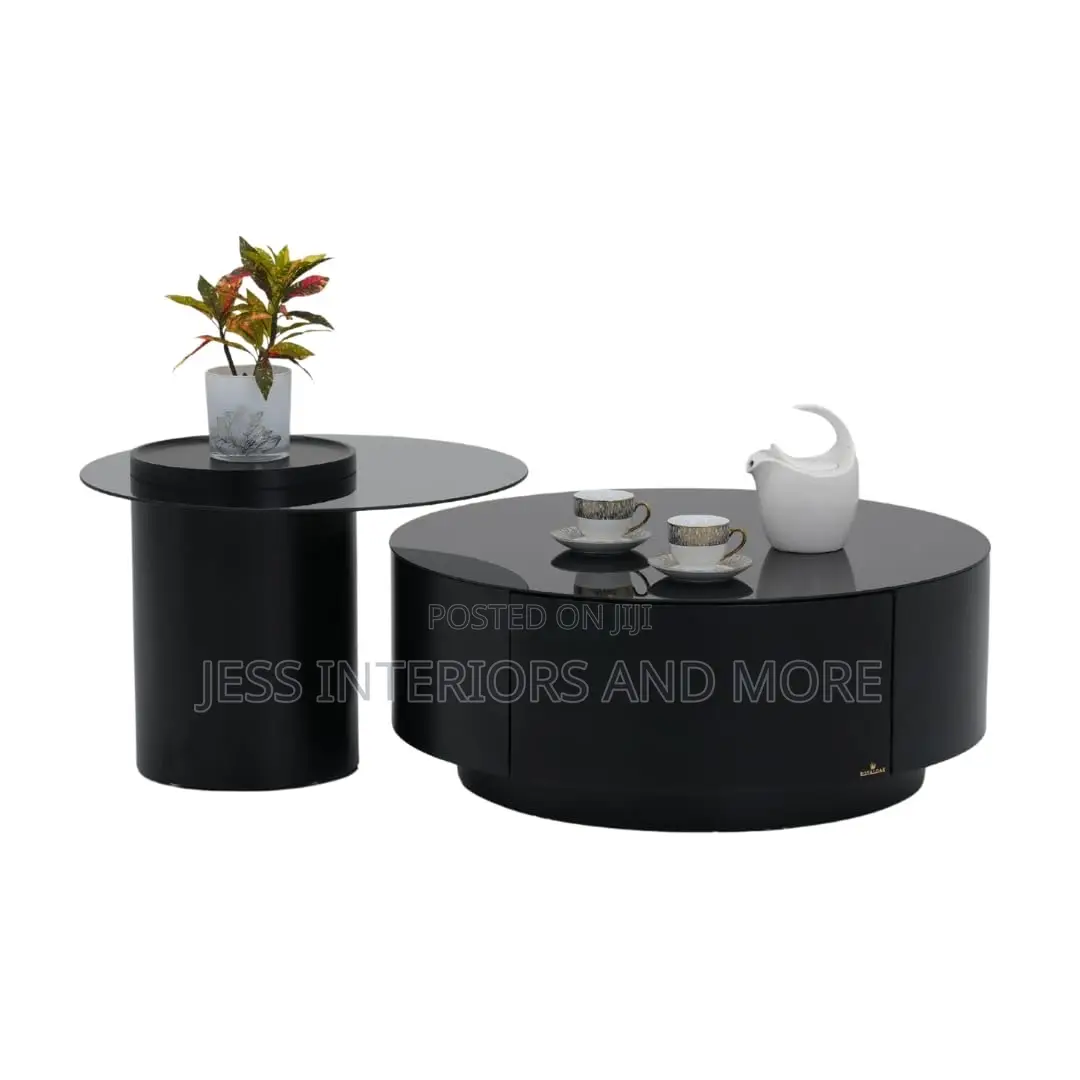 Glass Center Table (Glossy Finish)