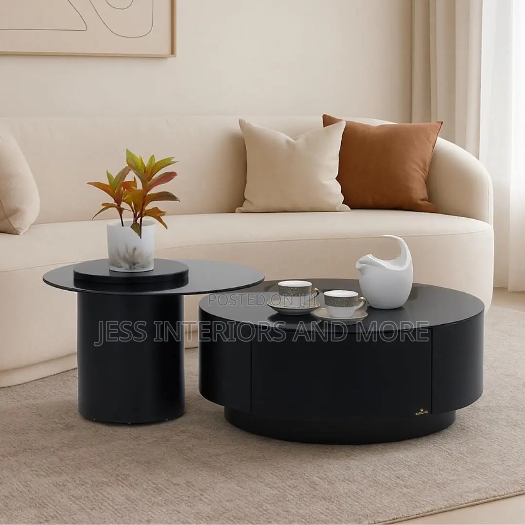Glass Center Table (Glossy Finish)
