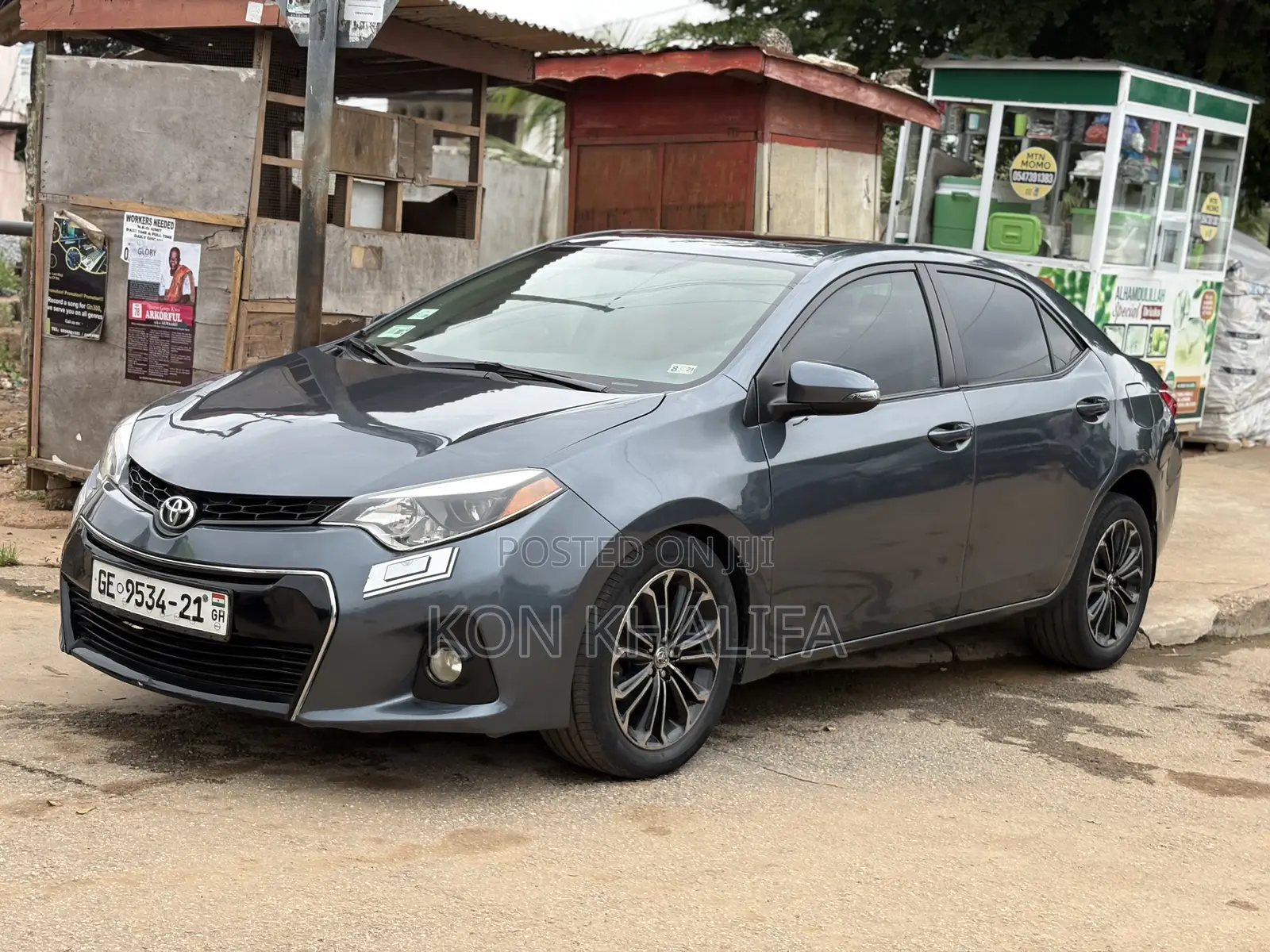 Toyota Corolla 2016 Gray