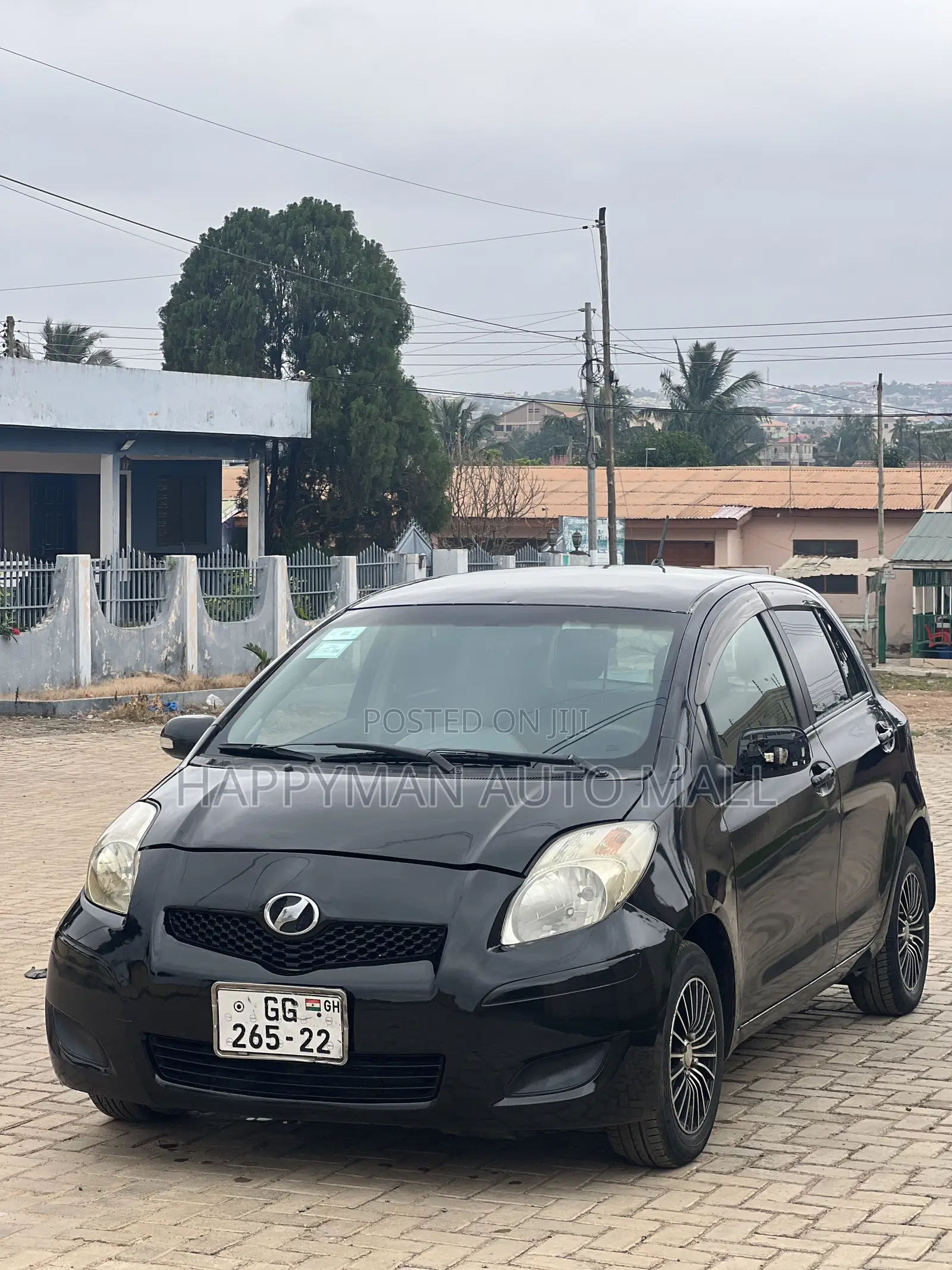 Toyota Vitz 1.5 FWD 5dr 2009 Black