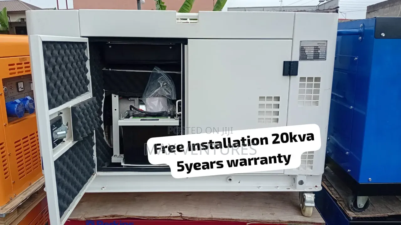 Brand New Perkins 20kVA Silent Diesel Generator Available 20kva