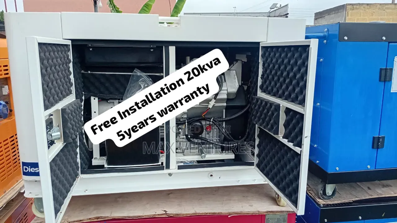 Original Perkins 20kVA Diesel Generator – Heavy Duty Power 20kva