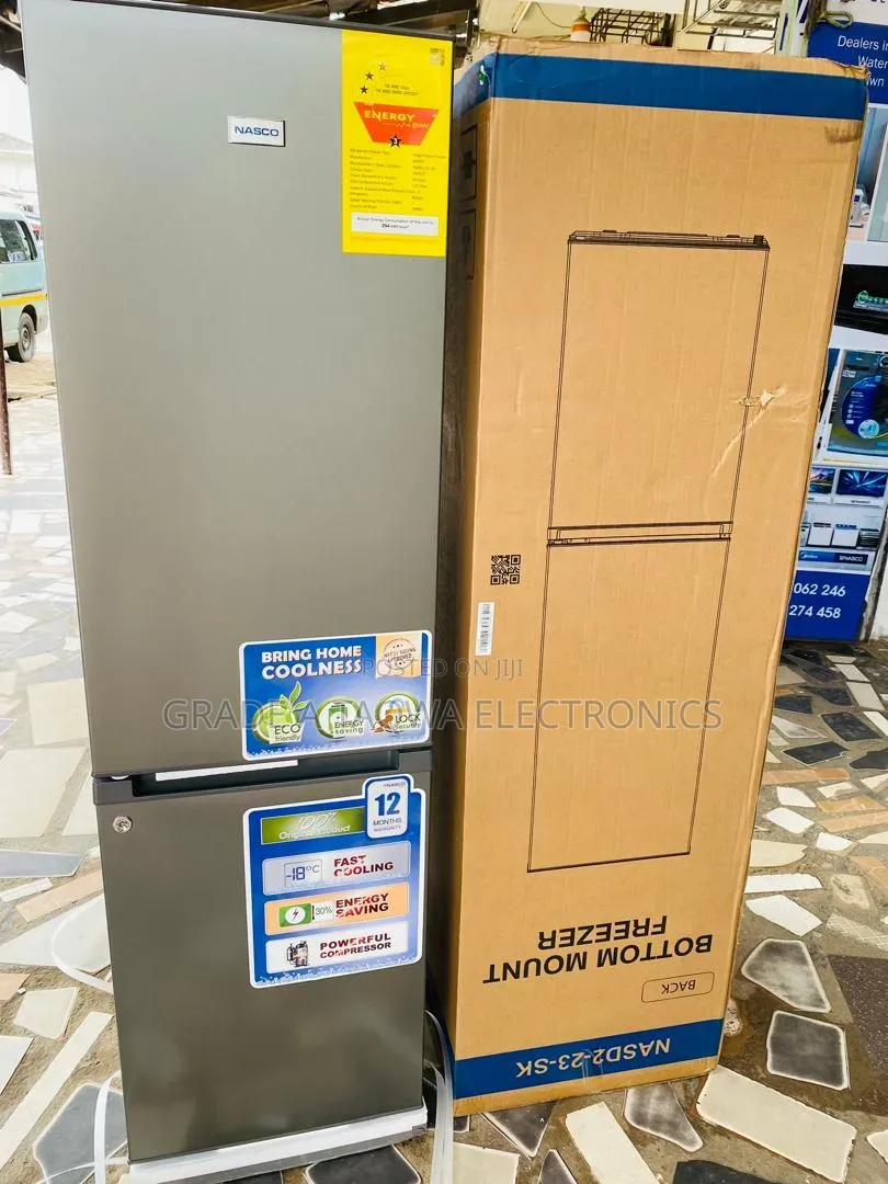 Energy Saving,Nasco 170 Litre Bottom Freezer