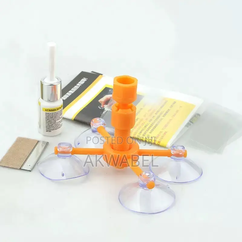 Car Windshield Repair Kit - Crack Chip Glass Repair Resin Tool
