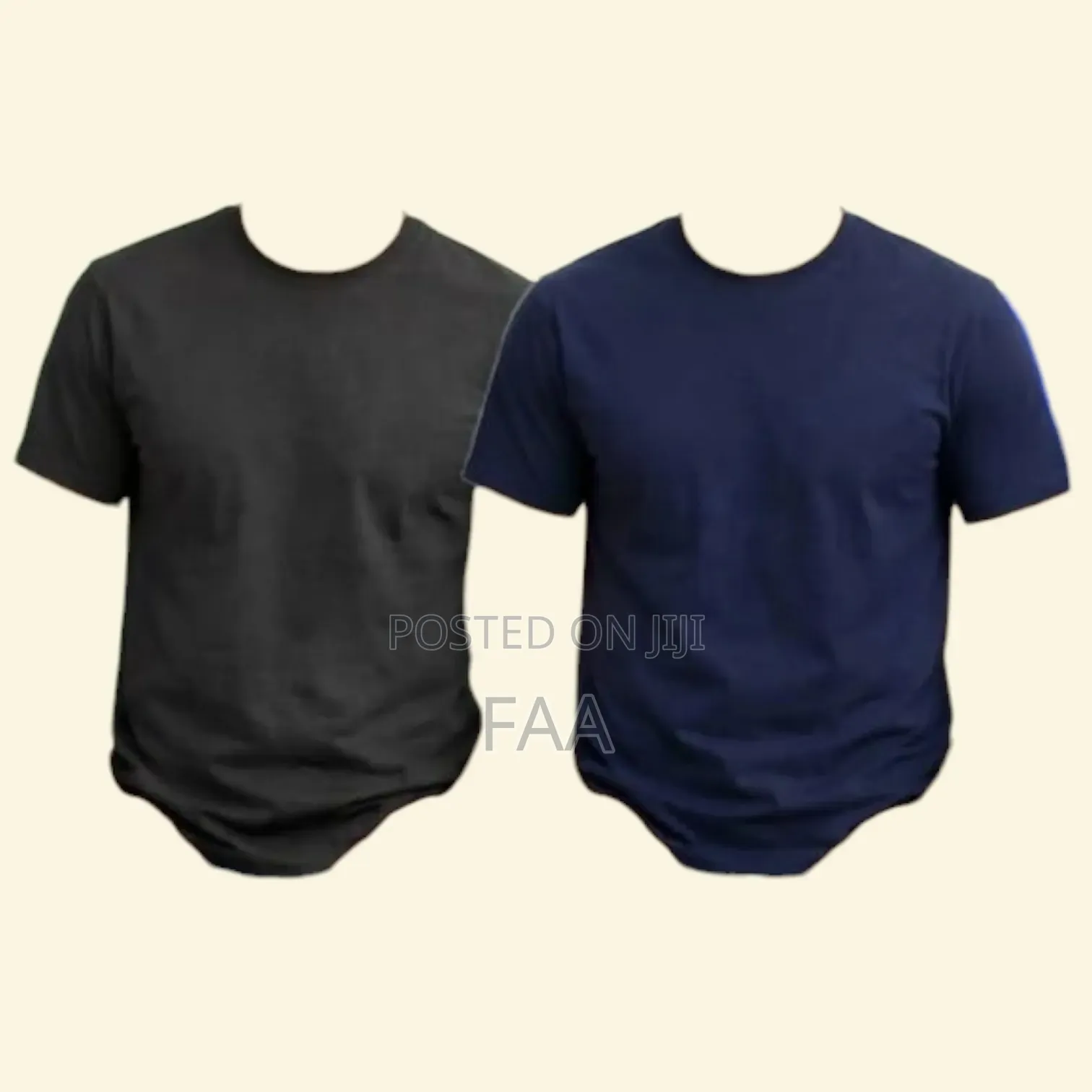 Plain Crew Neck T-Shirt